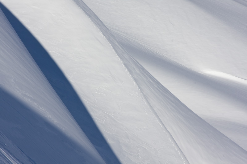 Shadows On The Nisqually Glacier